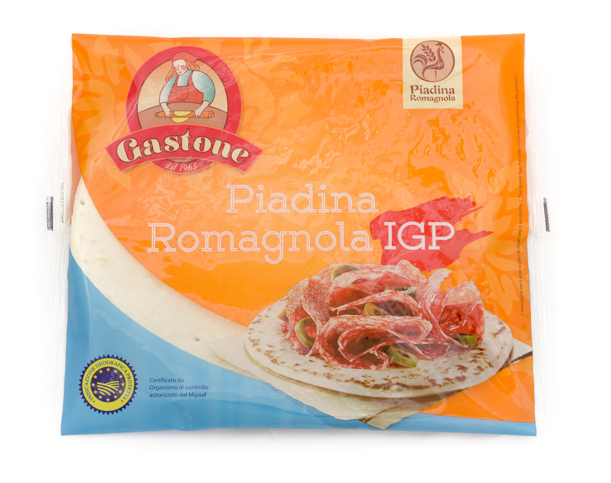 Piadina Romagnola IGP confezionata