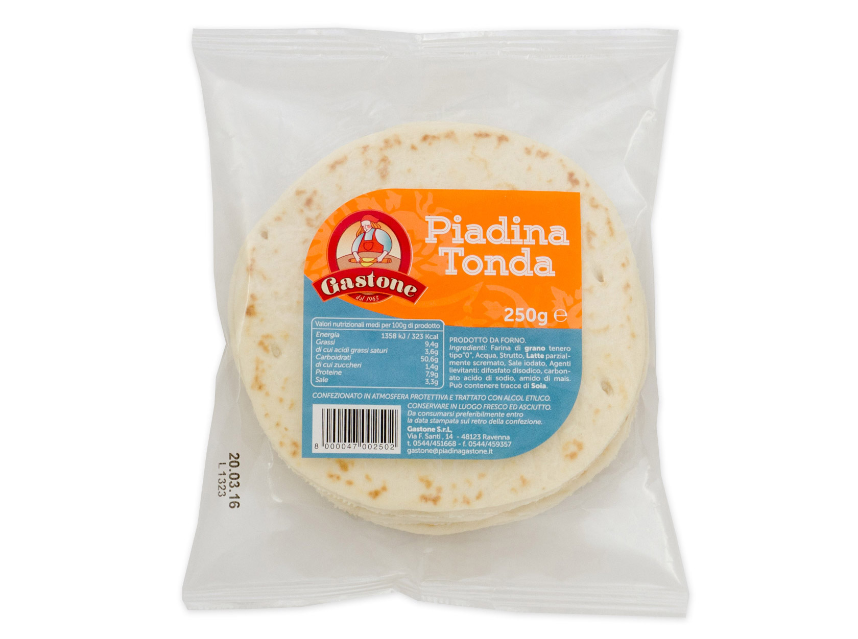 Piadina Tonda Gastone