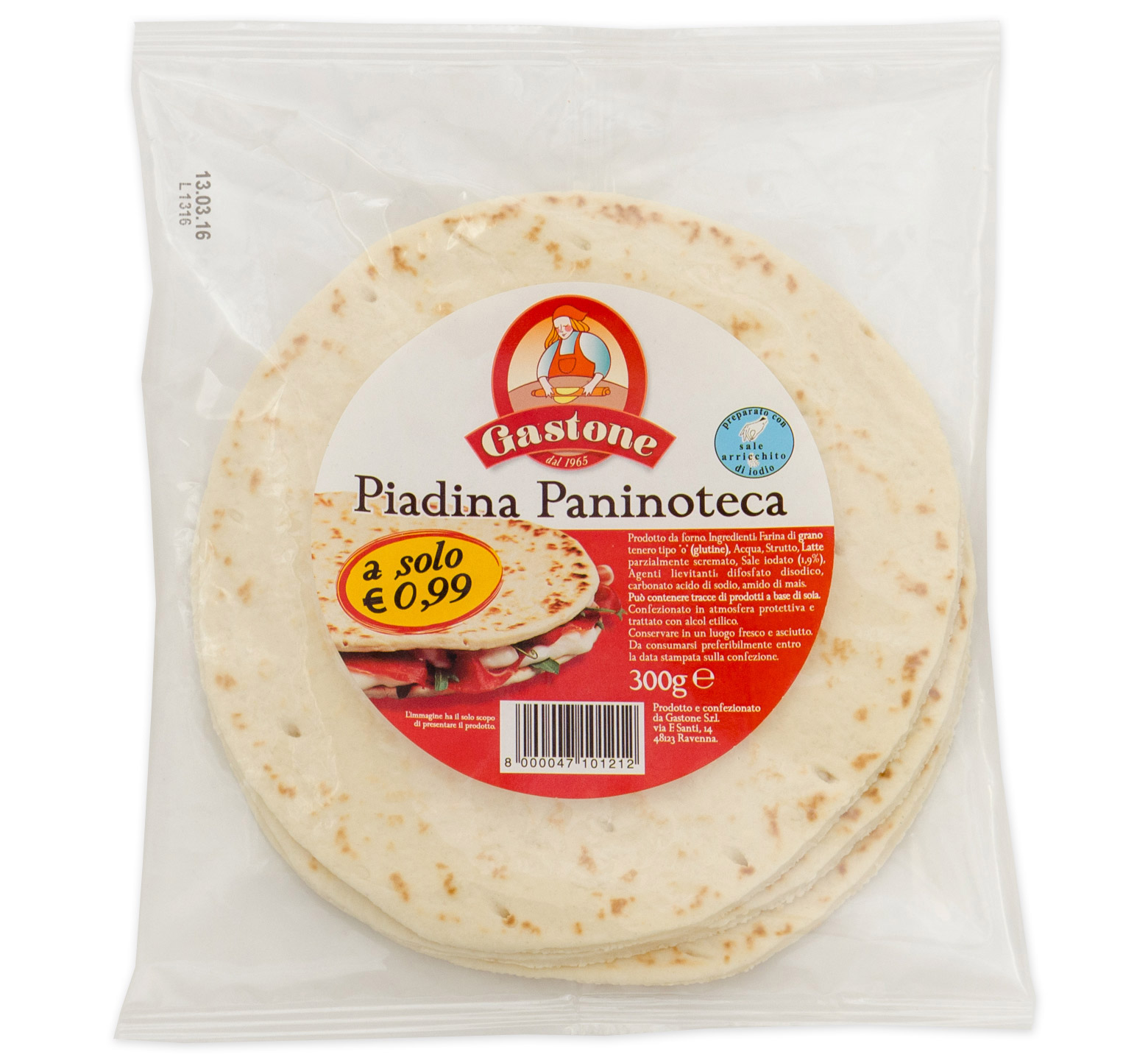 Piadina Paninoteca Tonda Gastone