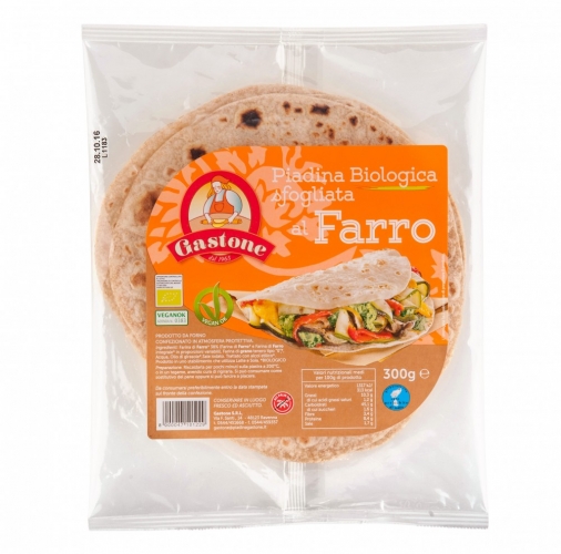 Piadina Sfogliata al Farro Biologica