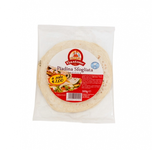 Piadina Sfogliata Sottile 300g