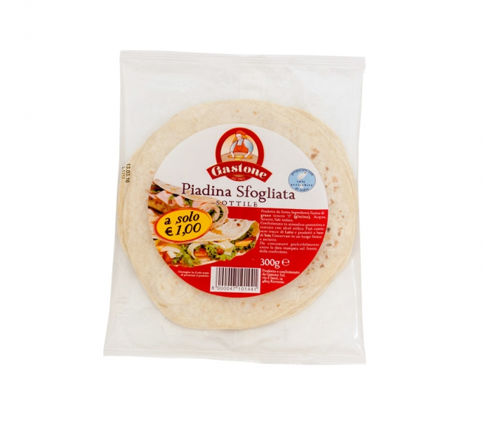 Piadina Sfogliata Sottile 300g