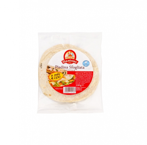 Piadina Sfogliata Sottile 330g