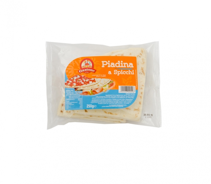 Piadina a spicchi